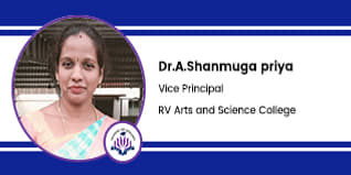 RV Arts and Science College,Vice Principal-  Dr. A. Shanmuga Priya